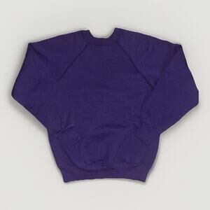 Vintage Tultex USA Reverse Weave Crewneck Sweatshirt Purple Small Made in USA